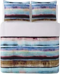 New Vince Camuto Lille Full/queen Sateen 3 Piece Duvet Bed Set Watercolor Design. Fixed Price $28.00.