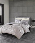 Natori Sakura Blossom Cotton Sateen Floral 3PC. Full/queen Comforter Set Multi. Fixed Price $128.99.