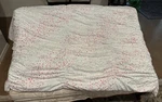 Pillowfort Comforter Sham Set Twin Iridescent Gold Pink Purple Green Dot. Fixed Price $30.00.