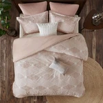 Ink+ivy 3PC King/california Ellipse Cotton Jacquard Comforter Set Blush:. Fixed Price $55.99.