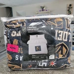 Vegas Golden Knights Nhl Twin 5- Piece Comforter Sheet Set Bedding Foco New. Fixed Price $30.00.