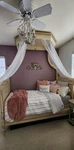 Exclusive! Restoration Hardware - Ophelia Alcove Twin Canopy Bed Frame!. Fixed Price $600.00.