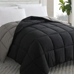 Cosybay Down Alternative Comforter Black/grey Full - All Season Soft Quilted. Fixed Price $55.27.