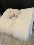 Pottery Barn Kids Candlewick Butterfly Comforter, Full/queen. Fixed Price $99.00.