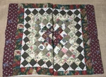 Bloomingdales Patchwork Sham Set Sarita Handa Quilted Floral Paisley Std Shabby. Fixed Price $39.99.
