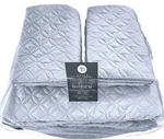 Qn Coverlet Set, 90X96" Lightweight Quilt, Std Shams 20X28 Costco, Blue, New. Fixed Price $22.99.