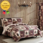 Cozy Cabin 7-PIECE King Comforter Microfiber Bed-in-a-bag Bedding. Fixed Price $123.99.