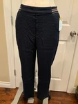 Anthropologie Navy Blue "the Essential Pull-on Trouser Pants, Size Xs. Fixed Price $11.40.