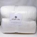 Rachel Ashwell Shabby Chic 3PC Queen Comforter Set, Soft Cotton Bedding. Fixed Price $155.00.