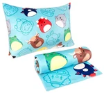 Limited Edition Squishpillow Kids' Throw Gift Set Restie Besties Teal. Fixed Price $50.00.