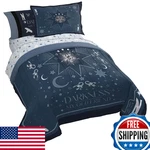 Jay Franco Wednesday Addams Twin Size Comforter Set - 5 Piece Bedding Includes. Fixed Price $53.60.