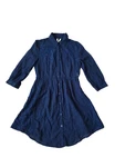Free People Women Lace Button Up Tie Dress Blue Size Small A006302. Fixed Price $45.00.