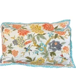 Waverly Candid Moments Gardenia Set Of 2 King Pillow Shams Floral Birds Bright. Fixed Price $39.99.