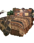 Carstens Autumn Trails King Bedding - 5 Piece Set JB4142. Fixed Price $489.95.