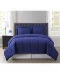 Truly Soft Twin / Xl Navy Blue Comforter Set Shams Reversible. Fixed Price $26.10.
