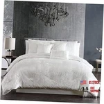 Turin Comforter Set, 7-PIECE Queen White. Fixed Price $143.25.