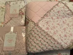 Bittersweet Inn Twin Quilt Coverlet, 1 Sheet Set & Sham / Shabby Chic. Fixed Price $175.00.