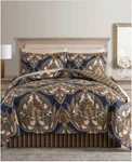 Comforter Set Fairfield Square Collection Odyssey Scroll/stripe Reversible 6 Pc.. Fixed Price $39.99.