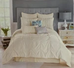 Anthology 3 Piece Comforter Set With Pin Tuck Pattern Whisper Ivory Queen New. Fixed Price $149.95.