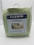 Cannon Sears King Sized 3 Piece Quilt Set Comforter + 2 Pillow Shams Sage/green. Fixed Price $26.39.