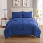 Sweet Home Collection 5 Piece Comforter Set Bag Solid Color Twin, Royal Blue. Fixed Price $60.14.