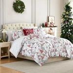 Inc. 6PIECE Christmas Comforter Set Queen, Reversible Bedding, Wi.... Fixed Price $54.31.