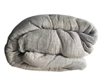 Oake Drybrush Matelasse 2-PC. Comforter Set Twin Gray. Fixed Price $28.00.