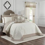 Vue Bensonhurst Modern Farmhouse Medallion Quilt Bedding Bedspread, King. Fixed Price $63.00.