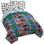 Jay Franco Marvel Avengers Fighting Team 4 Piece Twin Bed Set - Includes. Fixed Price $70.90.