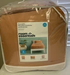 Room Essentials Comforter Set 5 Pieces With Sheets Twin/ Xl Copper Pink. Fixed Price $27.95.