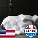 Apsmile Luxury Down Feather Fibers Comforter Oversized Queen Ultra-soft. Fixed Price $277.91.