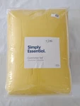 Simply Essential Color Block 5-PIECE Twin/twin Xl Comforter Set Navy/yellow. Fixed Price $29.99.
