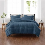Cannon Heritage Full/queen Down Alternative Comforter-dark Blue 106" X 90"-NEW. Fixed Price $119.99.