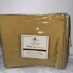 Clara Clark Premier 1800 Collection, Deluxe Top Queen Sheet Camel Gold (C2). Fixed Price $9.99.