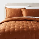 3PC King Tencel Lyocell Comforter And Sham Set White - Threshold. Fixed Price $47.99.