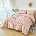 Perfemet 5 Piece Full Comforter Set Blush Pom Microfiber Girls. Fixed Price $89.99.