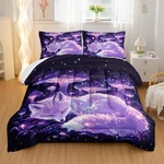 Nttopship Fox Comforter Bedding Set Queen Sizecute Cartoon Forest Printed. Fixed Price $88.10.