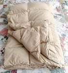 The Company Store Down Duvet Insert Comforter Beige Twin 56" X 84". Fixed Price $50.15.