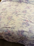 Shabby Chic Brand Twin Comforter 68 X 84" Lavender Pink Florals Chenille Popcorn. Fixed Price $29.99.