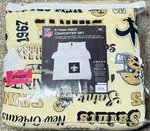 Foco New Orleans Saints Twin 5-PIECE Comforter Set Nfl Sports Logo Bedding. Fixed Price $25.00.