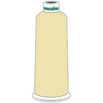 Madeira Classic No. 40 Rayon Embroidery Thread 5500YD 1267 Light Yellow. Fixed Price $34.31.