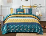 Dada Bedding Botanical Wild Flowers Floral Cottage Gardenia Quilt Bedspread Set. Fixed Price $28.49.