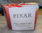 Disney Pixar Cars Full Sheet Set 100% Polyester Bedding 4PIECE Lightning Mcqueen. Fixed Price $19.50.