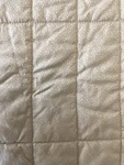 Frette King Quilt Throw Comforter Light Weight Neutral Sand Beige Italy Euc. Fixed Price $175.00.