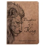 Personalized Kjv Wide-margin Bible, Daughter Of King Design, Name Engraved. Fixed Price $79.99.