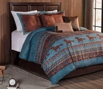 Chezmoi Collection Sedona 7-PIECE Southwestern Wild Horses Microsuede Bedding. Fixed Price $143.27.