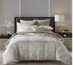 Hotel Collection Fresco Full / Queen Comforter & Shams Set Gold New In Bag. Fixed Price $134.99.
