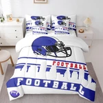 Erosebridal Football 7 Pcs Comforter Set Twin City Bedding Kids. Fixed Price $80.90.