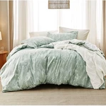 Bedsure Full Set - Sage Green Comforter, Cute Floral Bedding. Fixed Price $21.00.