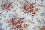 Vtg Ralph Lauren Southampton Beach House White Floral King Quilted Comforter. Fixed Price $295.00.